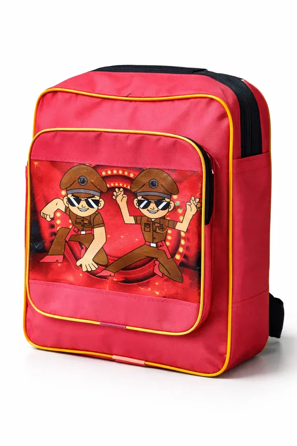 Multicolor_School_Backpack_With_Cartoon_Character_Design_For_Kids