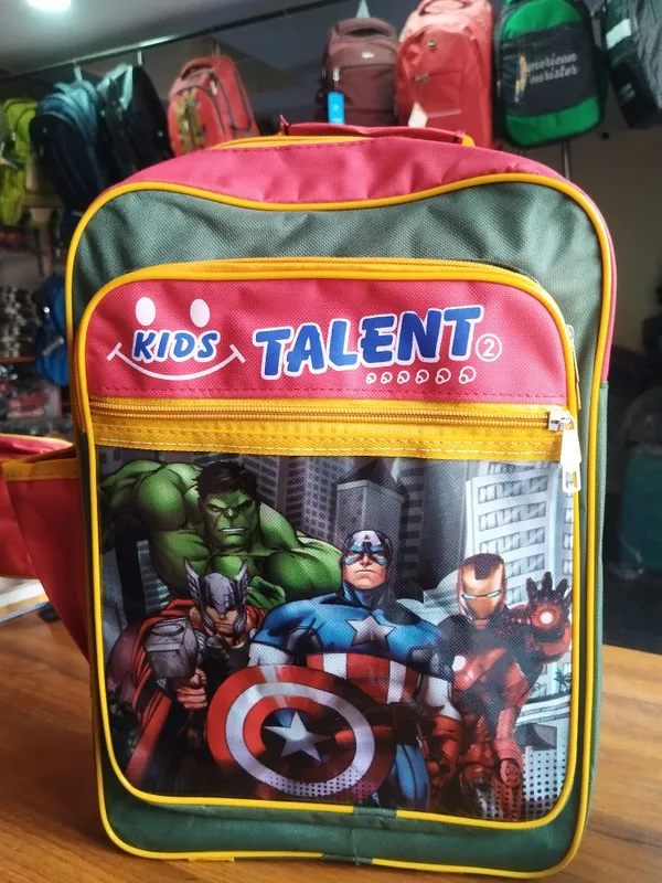 Multicolor_Kids_Talent_Avengers_School_Backpack