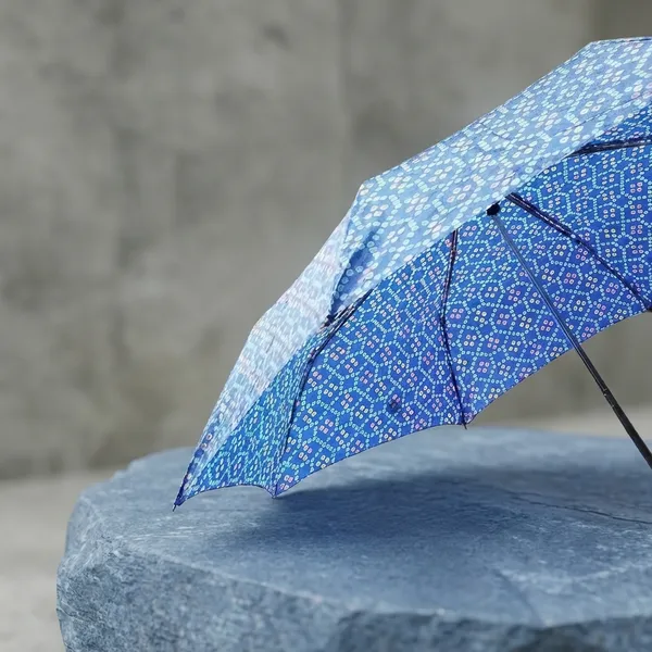 Multicolor_Polka_Dot_Printed_Compact_Folding_Umbrella