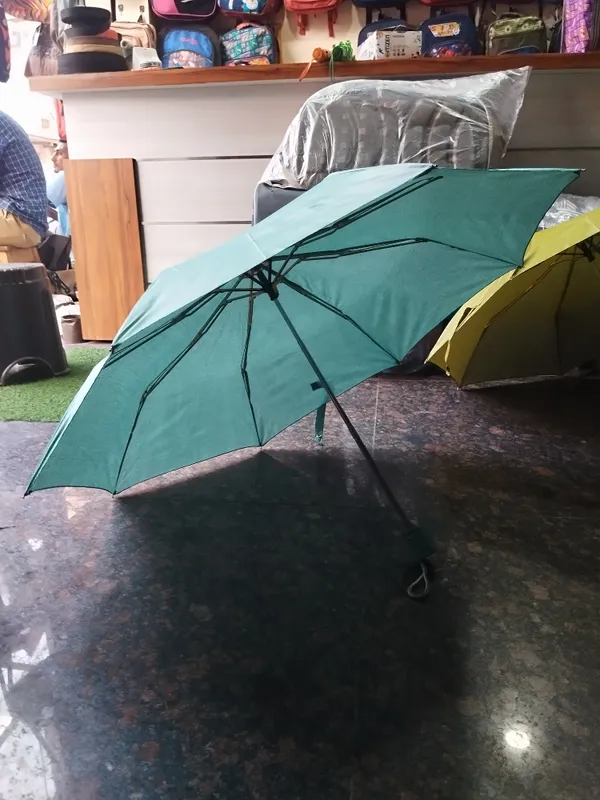 Windproof_Dual_Layer_Inverted_Umbrella_Teal_Green