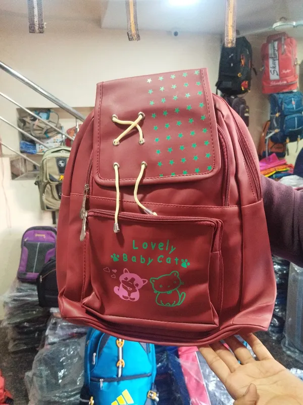 Lovely_Baby_Cats_Printed_School_Backpack_For_Kids