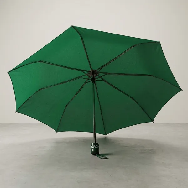 Green_Folding_Umbrella_Compact_And_Portable_Rain_Protection