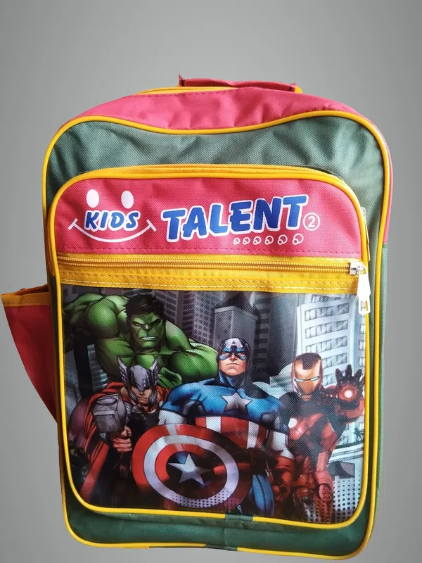 Multicolor_Kids_Talent_Avengers_School_Backpack
