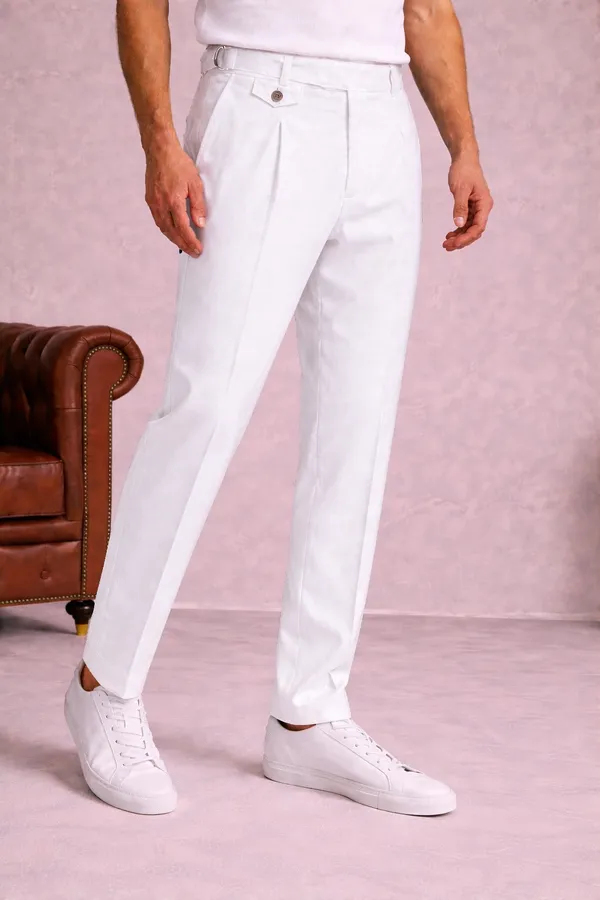 White_Pleated_Formal_Trousers