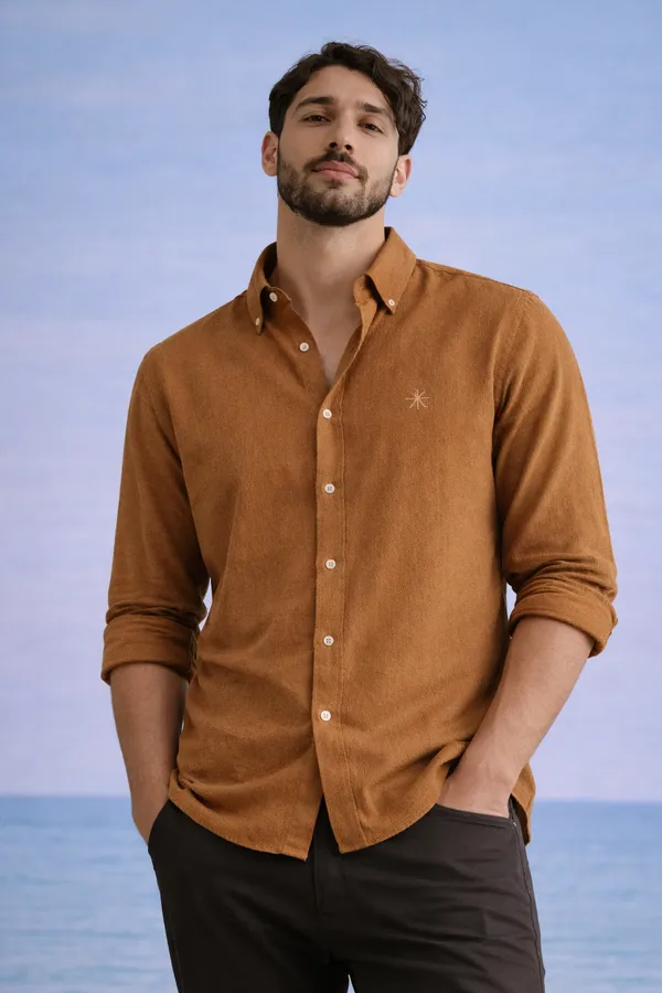 Mustard_Yellow_Full_Sleeve_Button-Down_Casual_Shirt