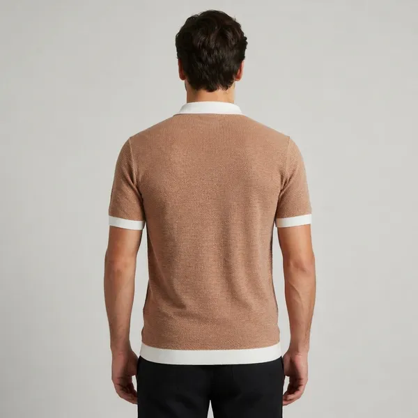 Textured_Knit_Polo_T-Shirt_With_Contrast_Collar