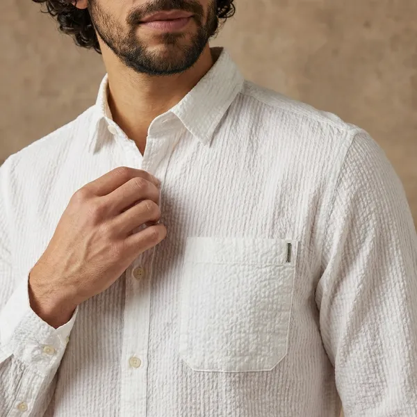 White_Textured_Cotton_Casual_Shirt_With_Chest_Pocket