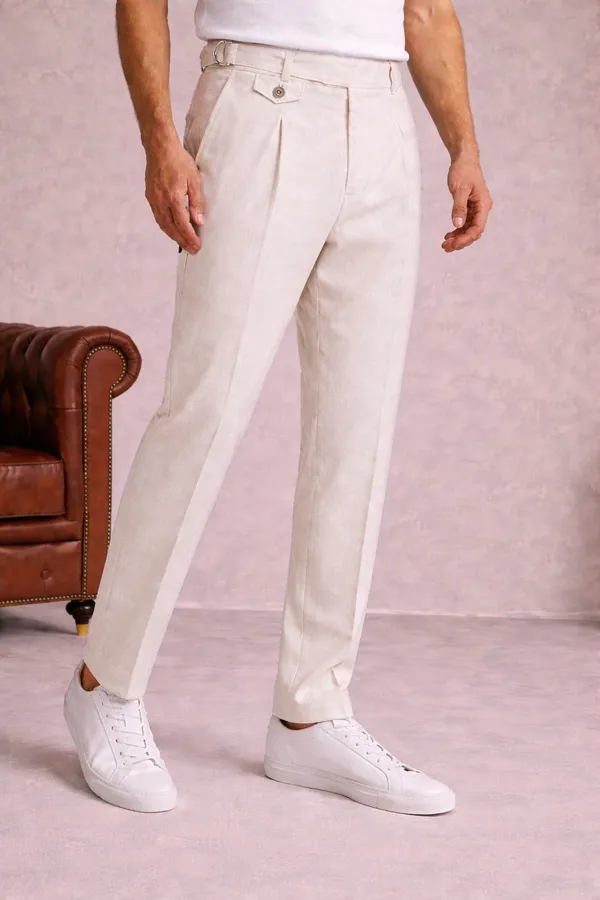 White_Pleated_Formal_Trousers