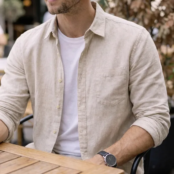 Beige_Casual_Shirt_-_Full_Sleeve_Button-Down