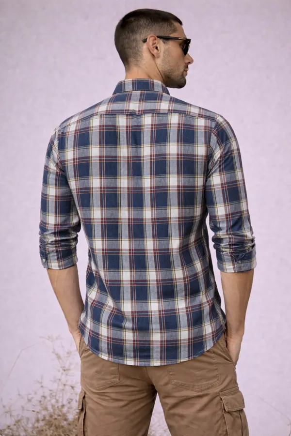 Navy_Blue_And_Beige_Checkered_Full_Sleeve_Casual_Shirt