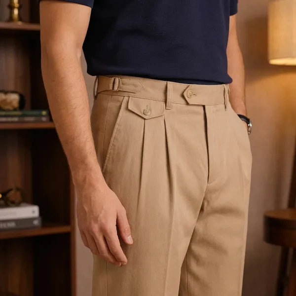Beige_Pleated_Formal_Pants_With_Front_Pockets