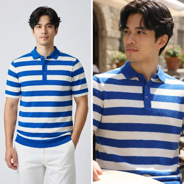 Blue_And_White_Striped_Polo_T-Shirt