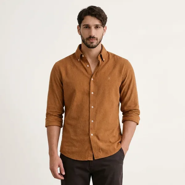 Mustard_Yellow_Full_Sleeve_Button-Down_Casual_Shirt