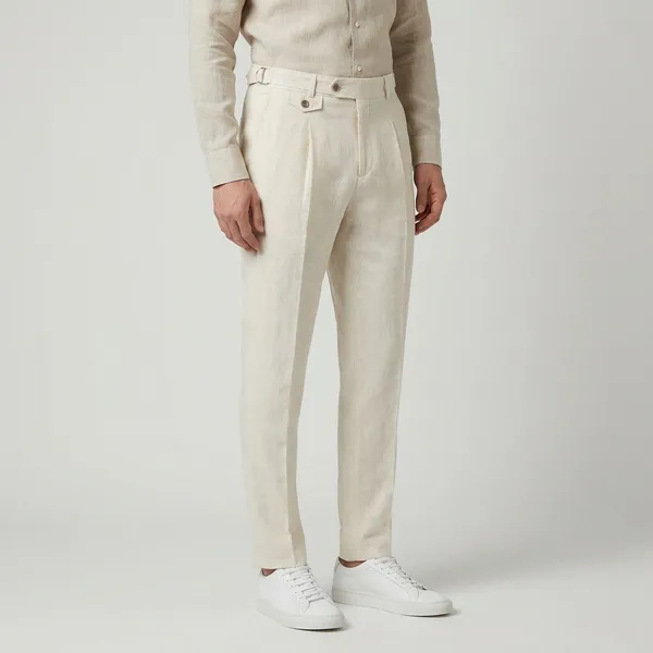 White_Pleated_Formal_Trousers