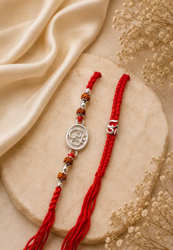 Divine_Om_Rudraksha_Rakhi_Duo
