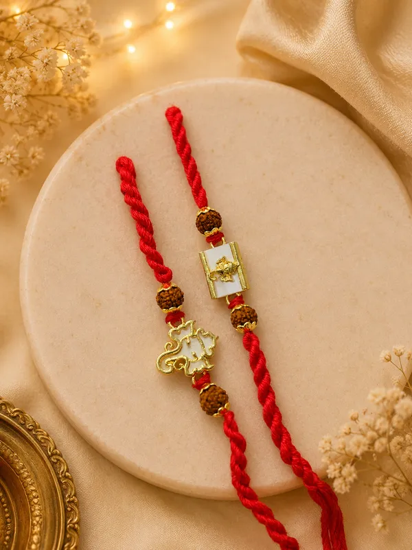 Divine_Ganesha_Rudraksha_Rakhi_Set