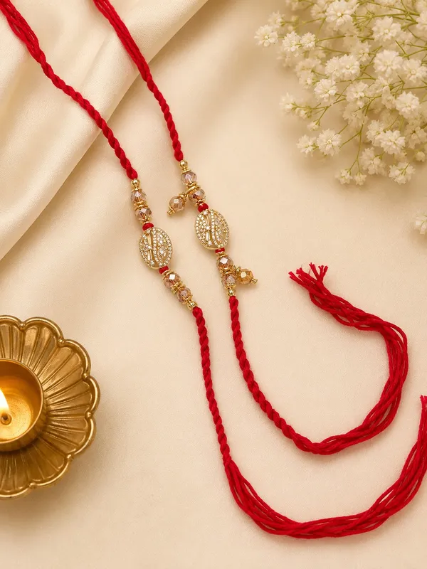Golden_Crystal_Charm_Rakhi_Duo