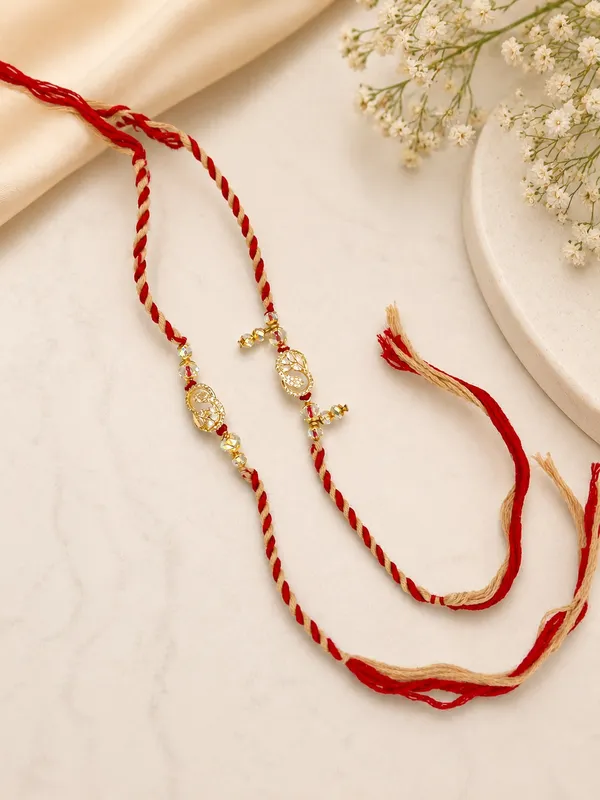 Golden_Infinity_Crystal_Rakhi_Pair