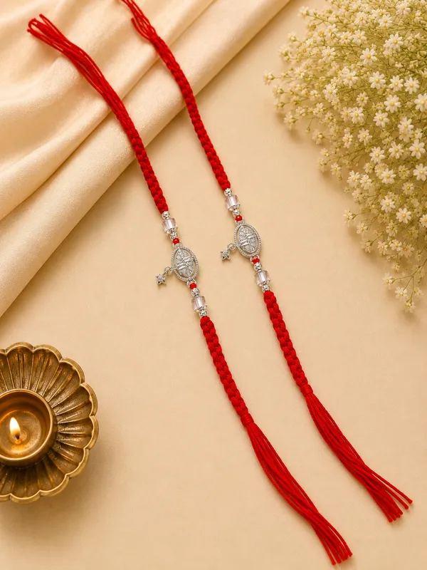 Silver_Star_Charm_Rakhi_Duo