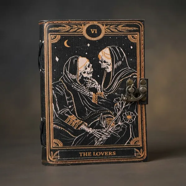 Hocus_Pocus_Leather_Journal_For_Halloween_Decorations_With_Lock_Clasp