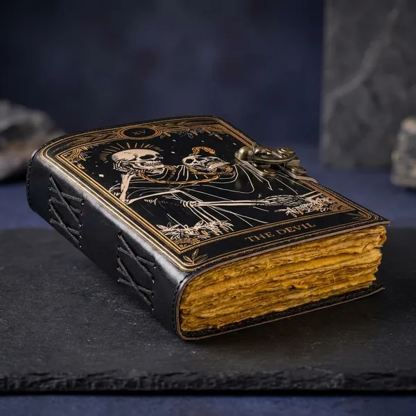 Book_Of_Spells_Leather_Bound_Journal_|_Deckle_Edge_Paper_Grimoire_Printed_Diary_|_Spiral_Gothic_Antique_Vintage_Book_For_Men_And_Women_|_The_Devil