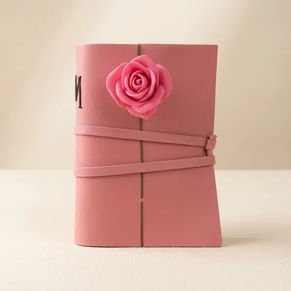 Blank_Leather_Journal_Notebook_For_Girls_And_Women_With_Flower