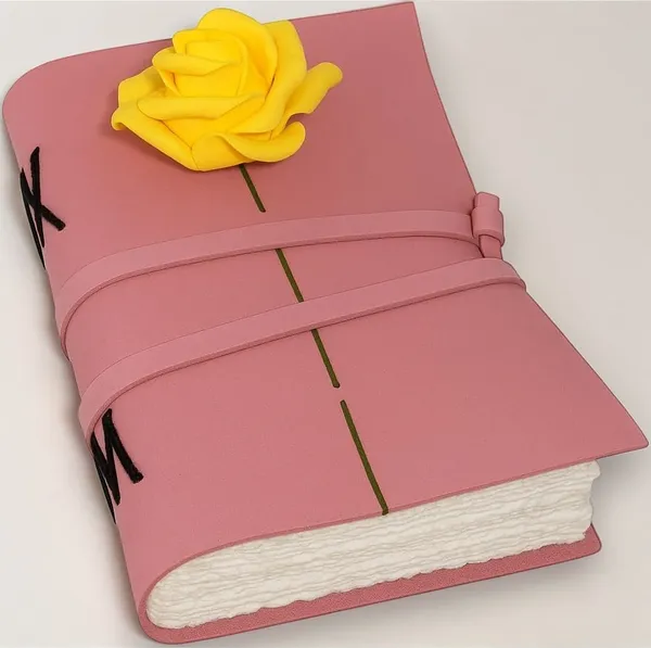 Blank_Leather_Journal_Notebook_For_Girls_And_Women_With_Flower