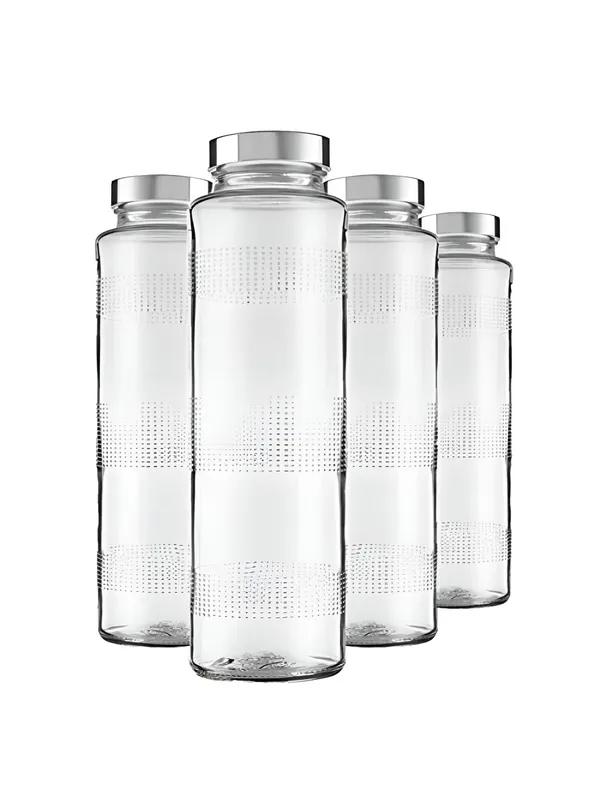 Glass_Spill-Proof_Transparent_Water_Bottle_Set_Of_4_750_Ml