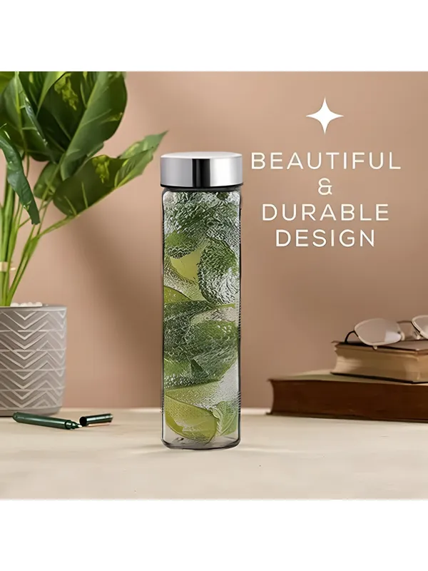 Glass_Spill-Proof_Transparent_Water_Bottle_Set_Of_4_750_Ml