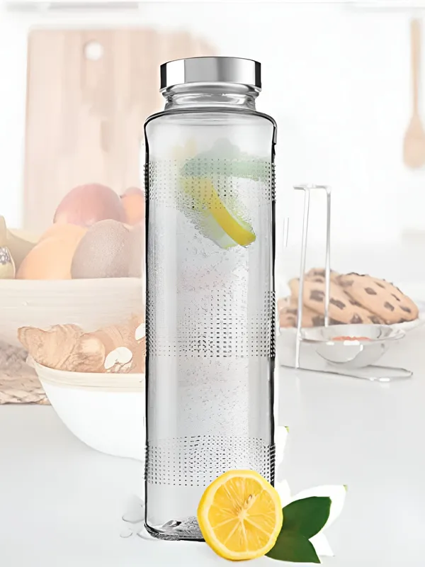 Glass_Spill-Proof_Transparent_Water_Bottle_Set_Of_4_750_Ml
