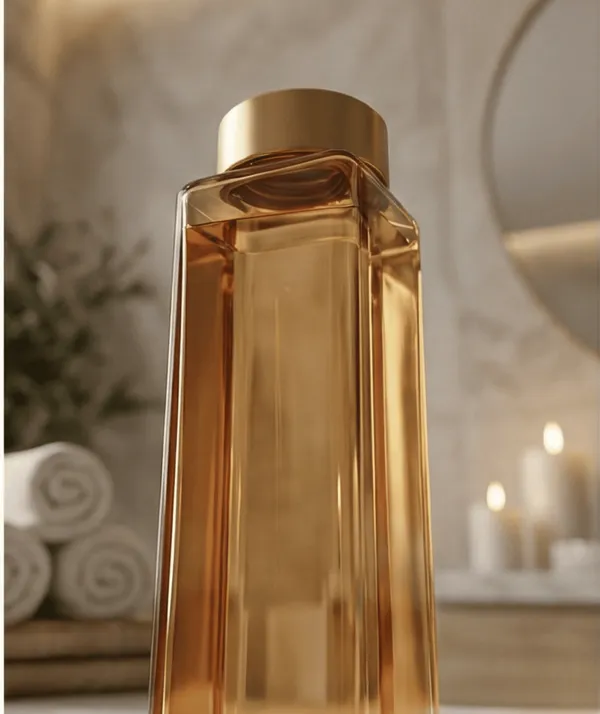 Glass_Square_Gold_Cap_Glass_Bottle_750_Ml
