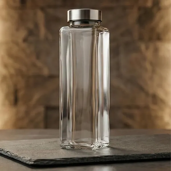 Glass_Square_Clear_Water_Bottle_Airtight_Steel_Cap_750_Ml