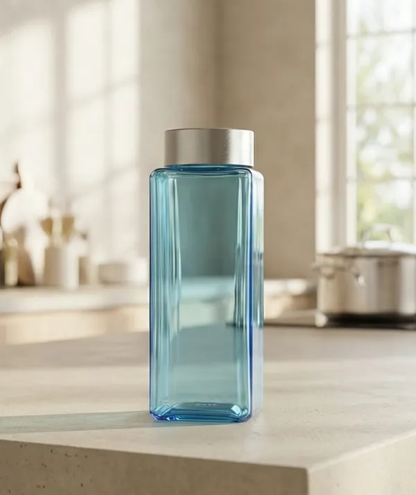 Glass_Square_Light_Blue_Glass_Bottle_Pack_Of_2_500_Ml