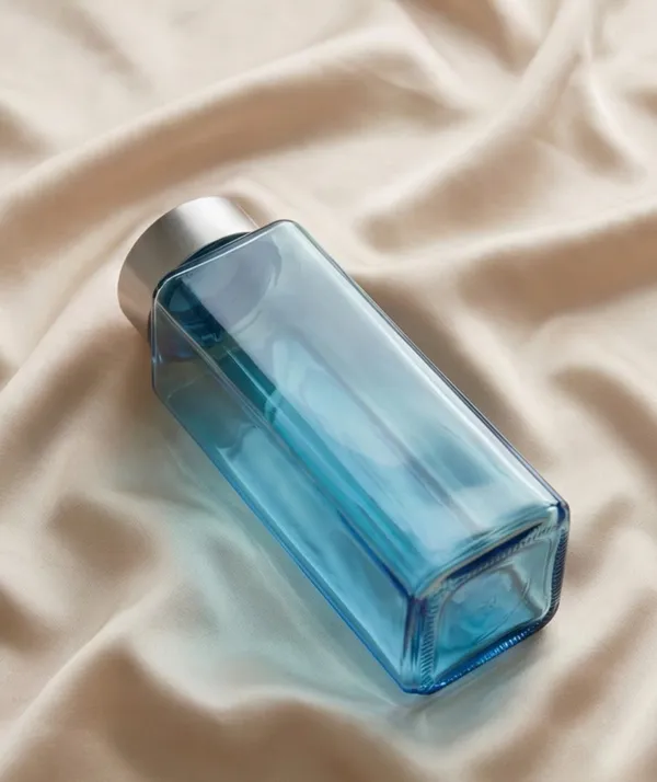 Glass_Square_Light_Blue_Glass_Bottle_Pack_Of_2_500_Ml