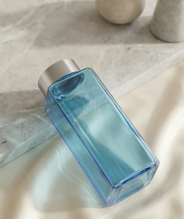 Glass_Square_Light_Blue_Water_Bottle_Set_Of_2_500_Ml