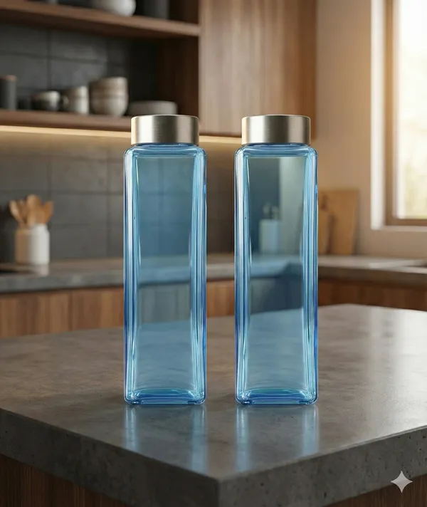 Glass_Square_Light_Blue_Glass_Bottle_Pack_Of_2_750_Ml