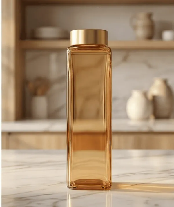 Glass_Square_Champagne_Gold_Glass_Bottle_Pack_Of_2