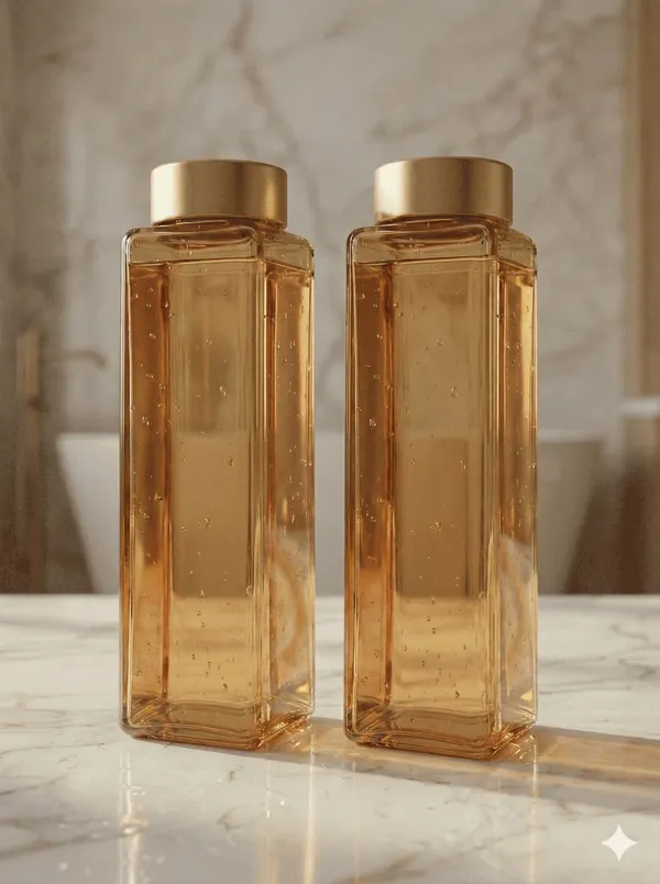 Glass_Square_Champagne_Gold_Glass_Bottle_Pack_Of_2