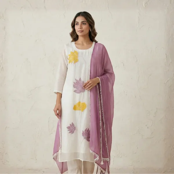 White_Mul_Chanderi_Suit_Set