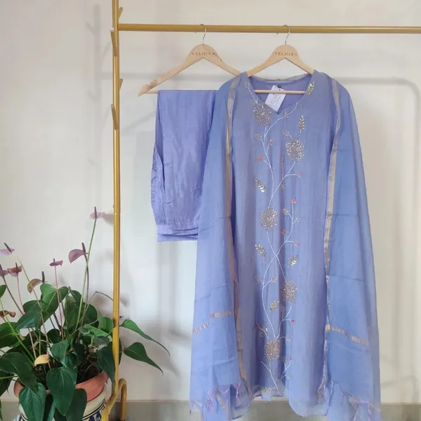 Blue_Mul_Chanderi_Suit_Set