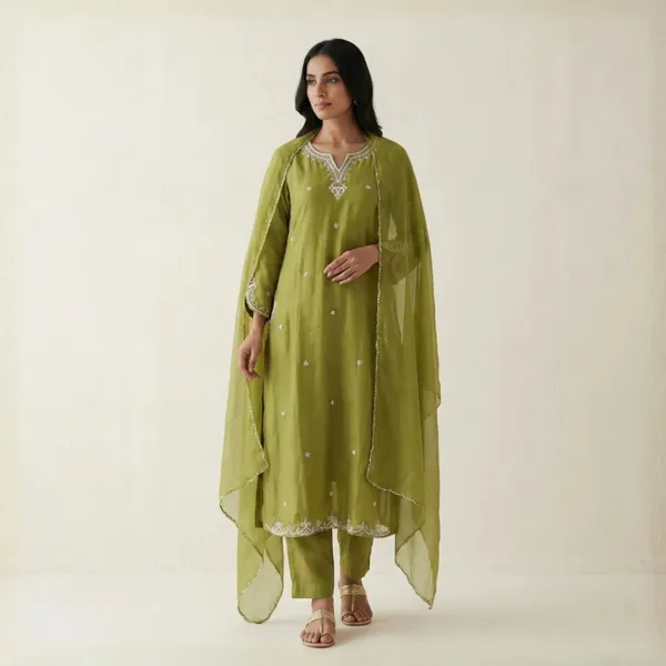 Mehendhi_Green_Mul_Chanderi_Suit_Set