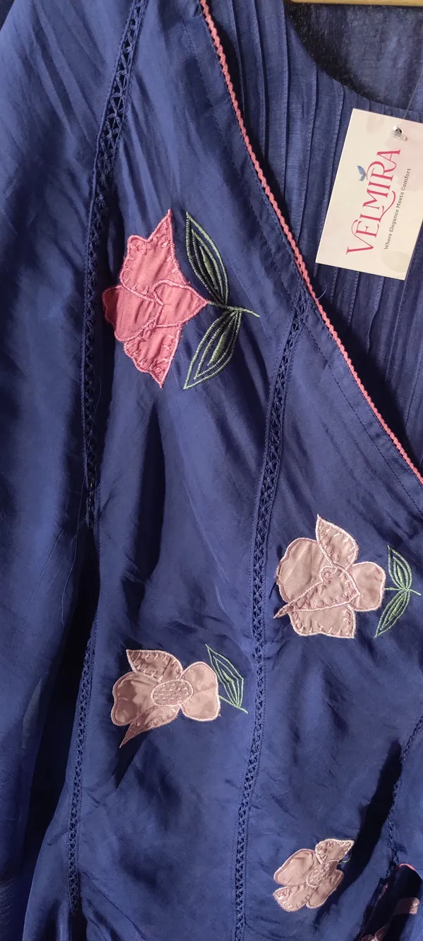 Blue_Pure_Mul_Chanderi_Suit_Set_For_Women