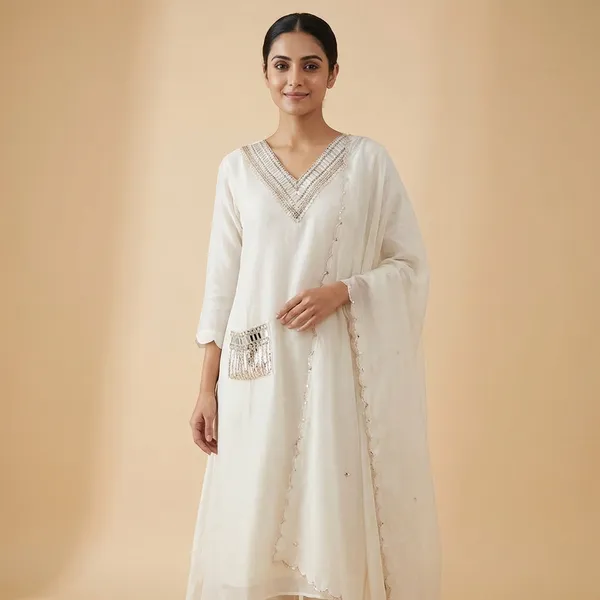 White_Pure_Crape_Suit_Set_For_Women