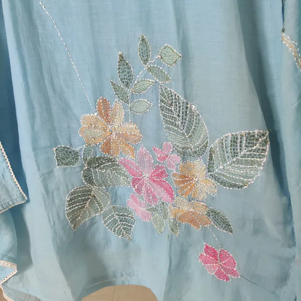 Sky_Blue_Pure_Mul_Chanderi_Suit_Set_For_Women
