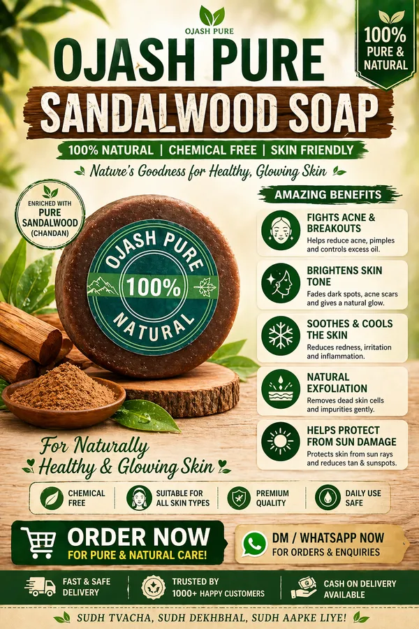 Ojash_Pure_Sandalwood_Soap