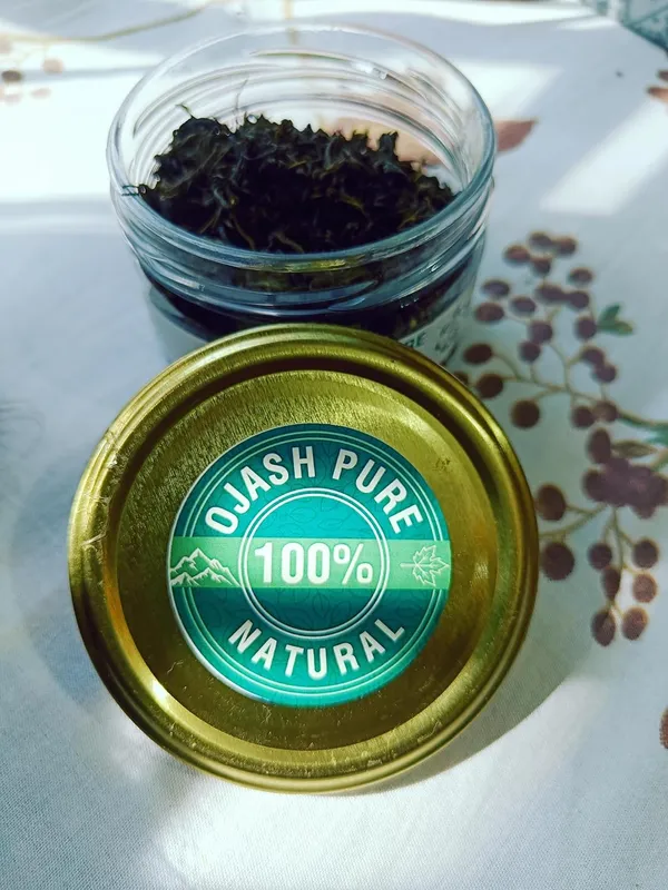Ojash_Pure_Green_Tea_Glass_Jar_Natural_Antioxidant_Rich_Fat_Cutter