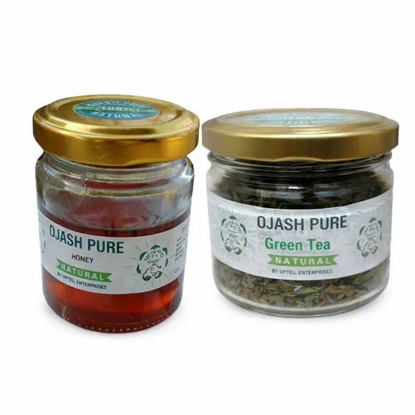 Ojash_Pure_Green_Tea_And_Natural_Honey_Glass_Jar_Natural_Antioxidant_Rich_Fat_Cutter