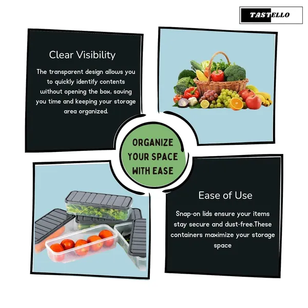 Fridge_Storage_Box__Containers_For_Food__Kitchen_Organizer__Freezer__Fruits__Vegetables__Fish__Fresh_Longer__Draining_Crisper_Refrigerator_Box__Black__1200Mlx2__2500_Mlx1