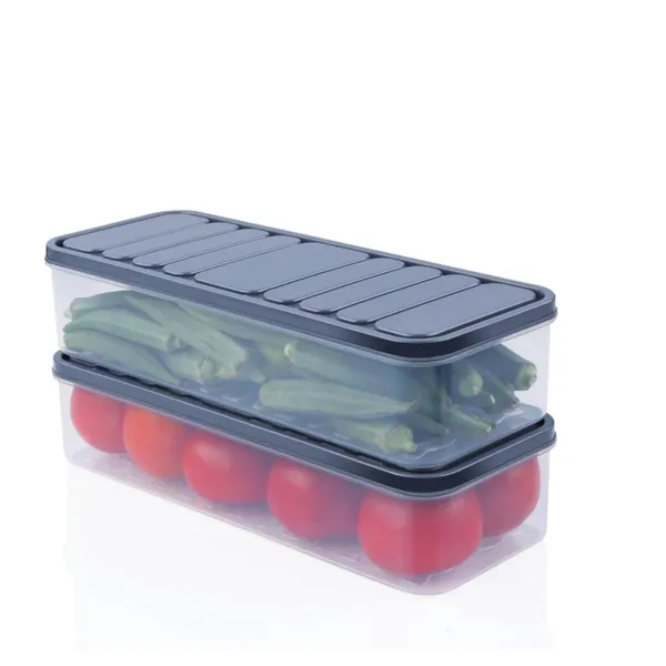 Fridge_Storage_Box__Containers_For_Food__Kitchen_Organizer__Freezer__Fruits__Vegetables__Fish__Fresh_Longer__Draining_Crisper_Refrigerator_Box__Black__1200Mlx2__2500_Mlx1