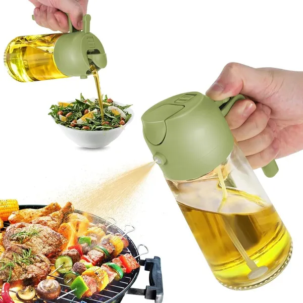 Plastic_Oil_Dispenser_With_Pour/Spray_Function,_500Ml_Capacity,_Transparent_With_Lock_Oil_Nozzle_Lid,_Leakproof,_Spill_Proof,_Big_Bottleneck_Easy_Refill,_Food_Grade_Plastic